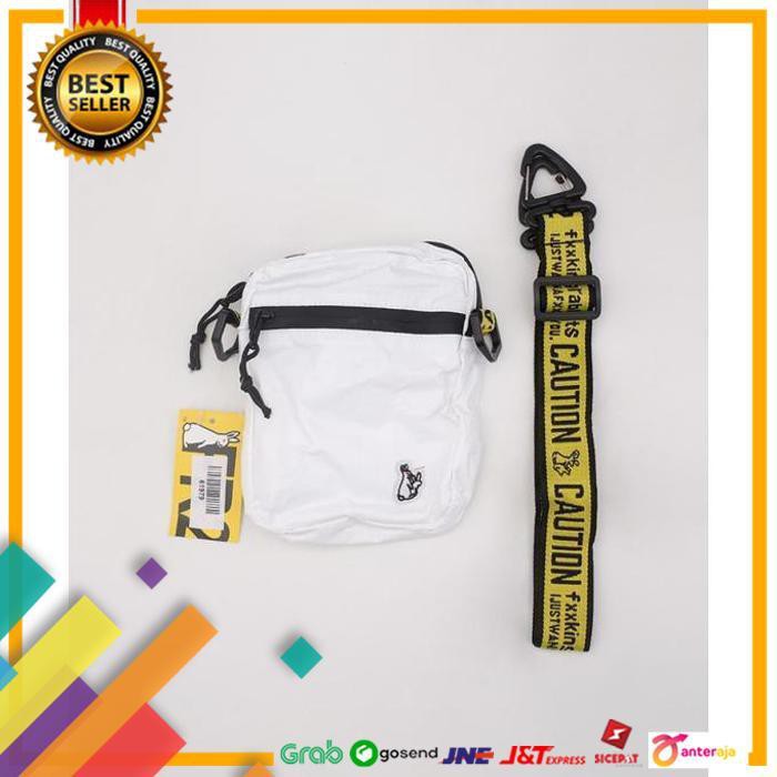 HOT DEAL.. FR2 SLING BAG - WHITE ..TERBARU
