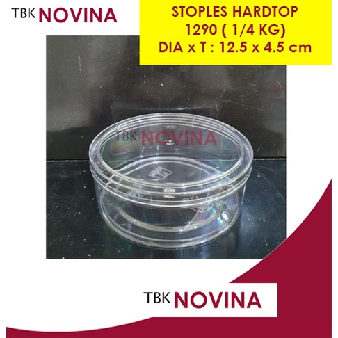 STOPLES KUE 250gram TOPLES BULAT HARDTOP 1290  ( 1/4kg) / unity 302