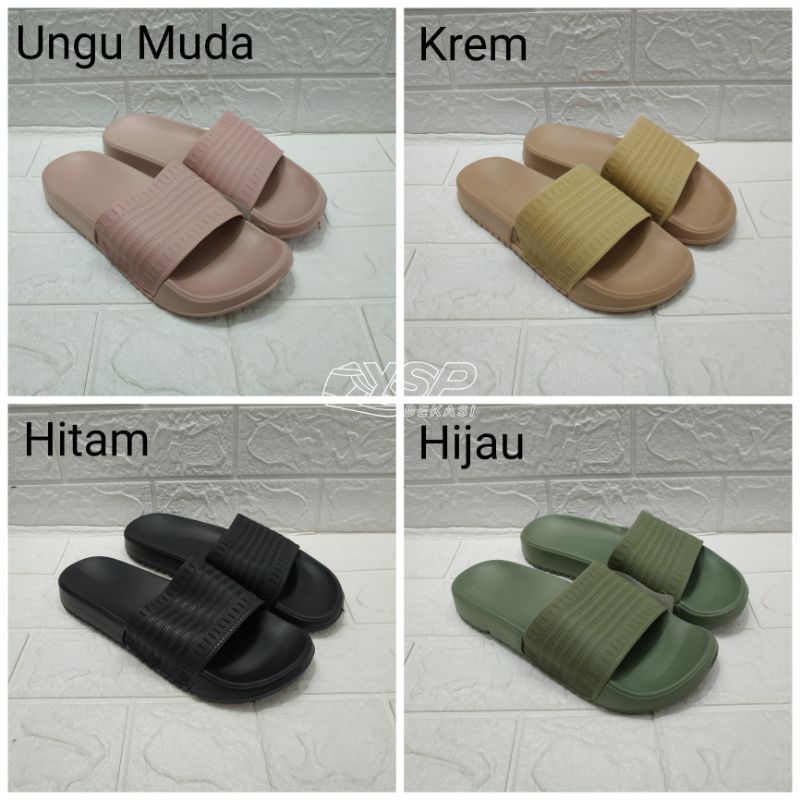 SANDAL SLOP WANITA IRSOE 211 3 SENDAL SELOP SLIDE KARET PHYLON CASUAL