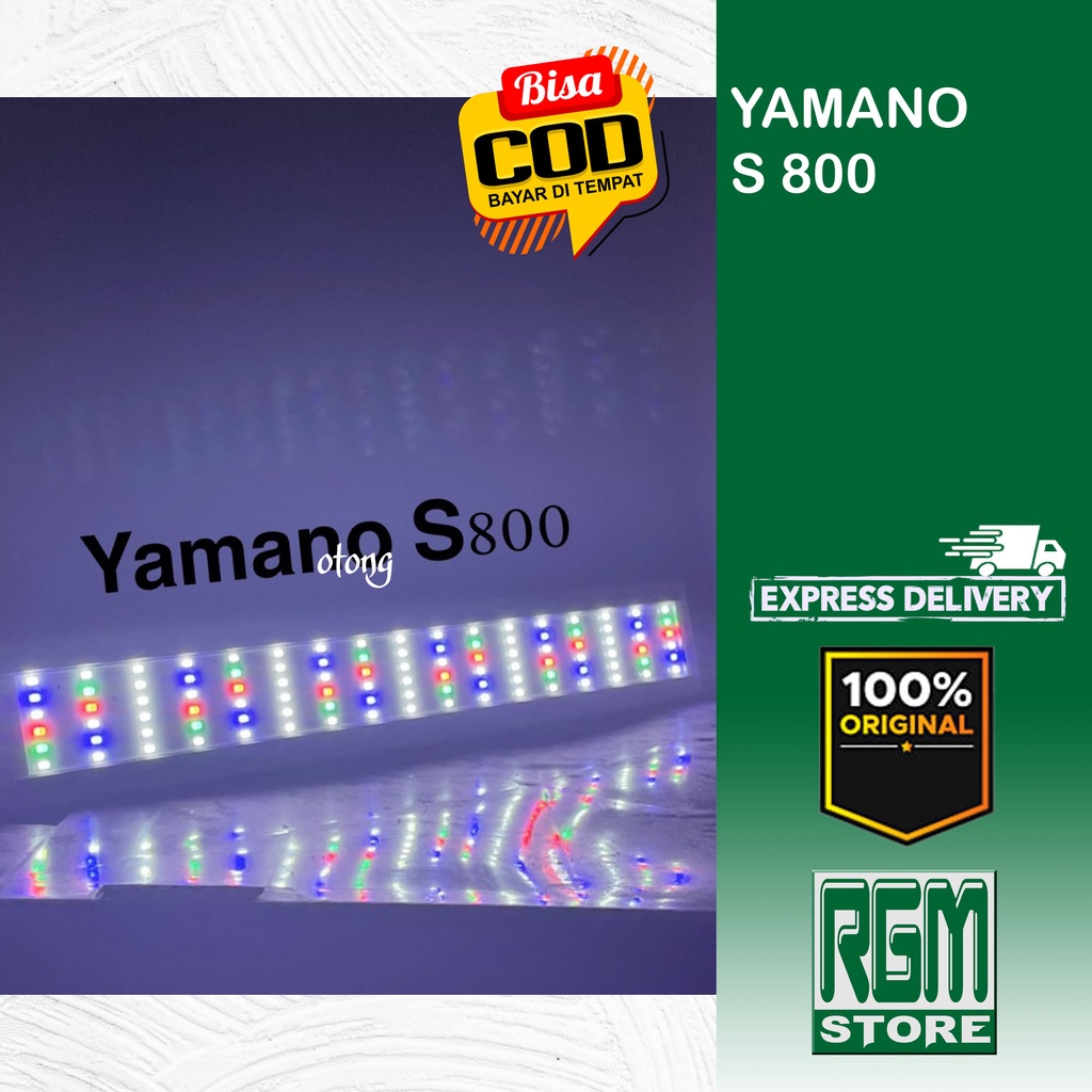 YAMANO S800 S 800 Lampu Led Aquarium Aquascape Akuarium WRGB