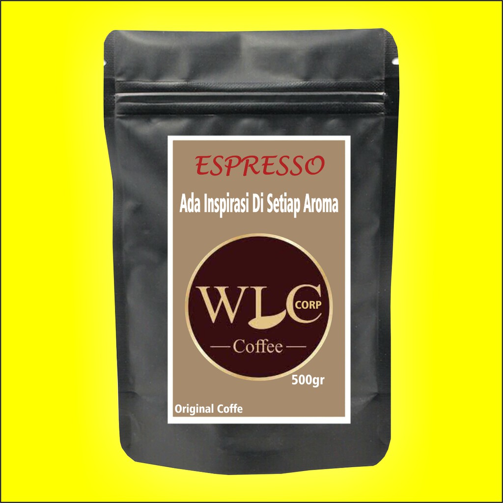 

Kopi Espresso Arabika Black Coffe Bubuk Hitam Original Posong Asli Murni Temanggung 500gram