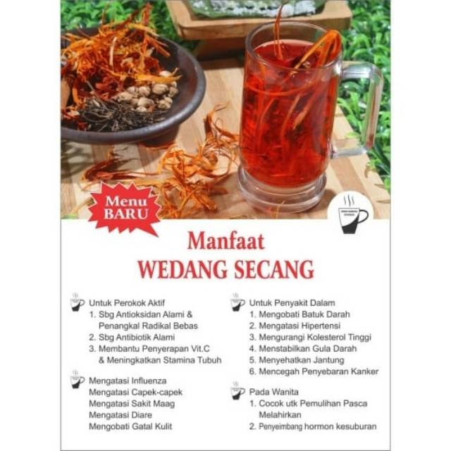 

WEDANG SECANG / REMPAH HERBAL ALAMI (1 pack Isi 10 bungkus)