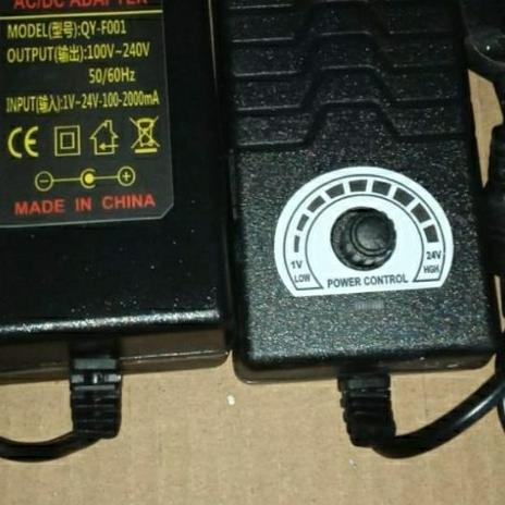 dimmer / adaptor dimmer ac/dc 3v-24v / 2a /24w