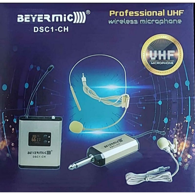 Mic bando wireless headset clip on Beyermic Dsc1hc wireless headset clip on