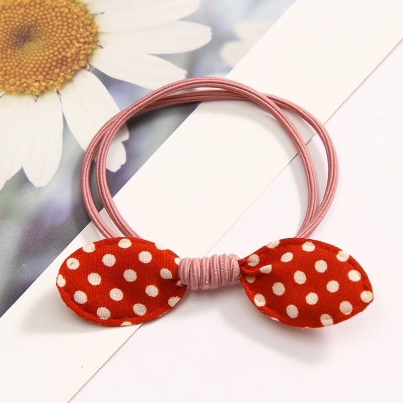 Ikat Rambut Mini Mouse Polkadot Imut dan lucu