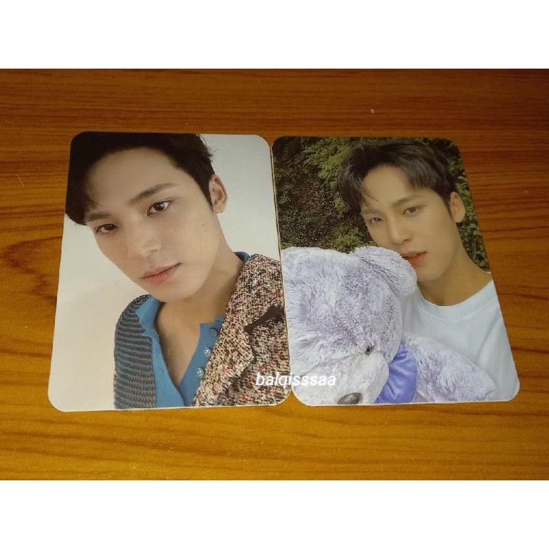 PHOTOCARD PC DICON MINGYU SELCA TEDDY BEAR