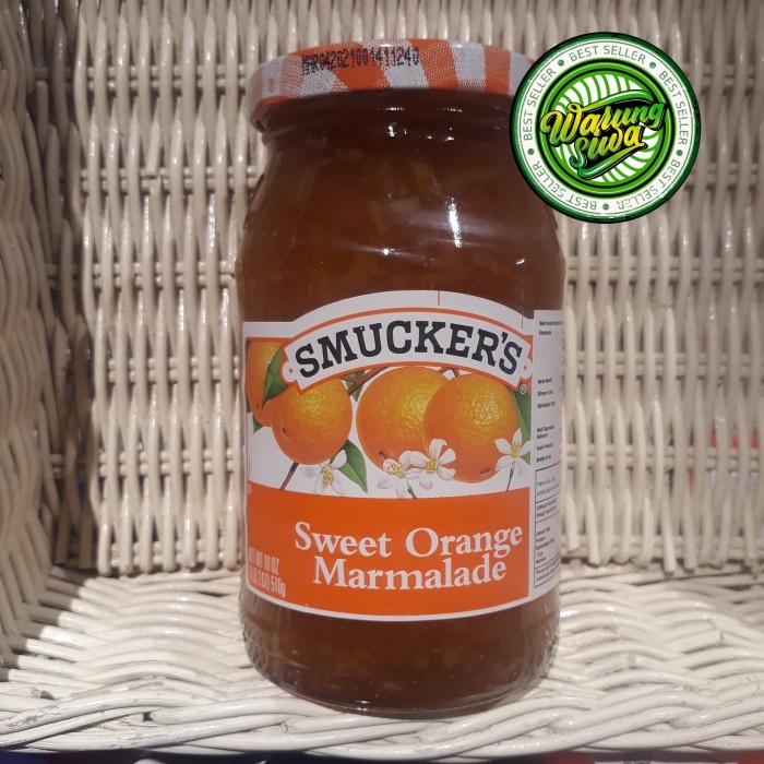 

Smucker's preserves sweet orange marmalade 510 gram jar