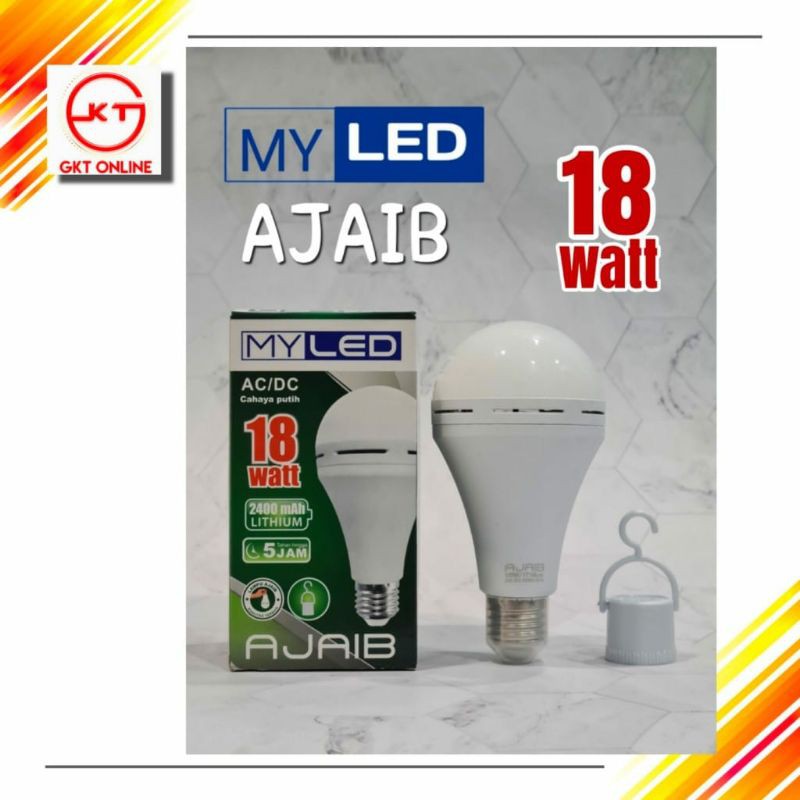 Lampu Emegency My Led / Lampu Sentuh Ajaib 18 Watt My Led