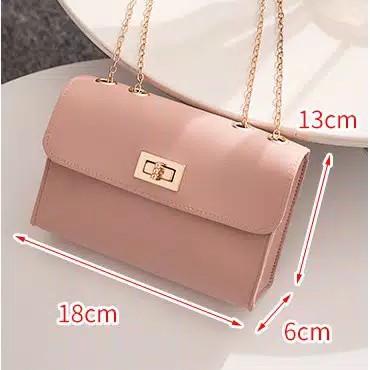 tas selempang/clutch cantik dobel ring FB39