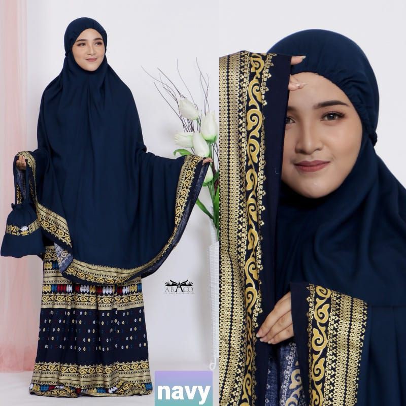 Mukena bali  Jumbo songket prada