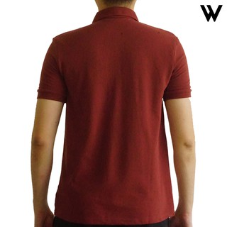 Walrus Kaos  Polo  Basic Polos  Maroon Anggur Tua T1021530 