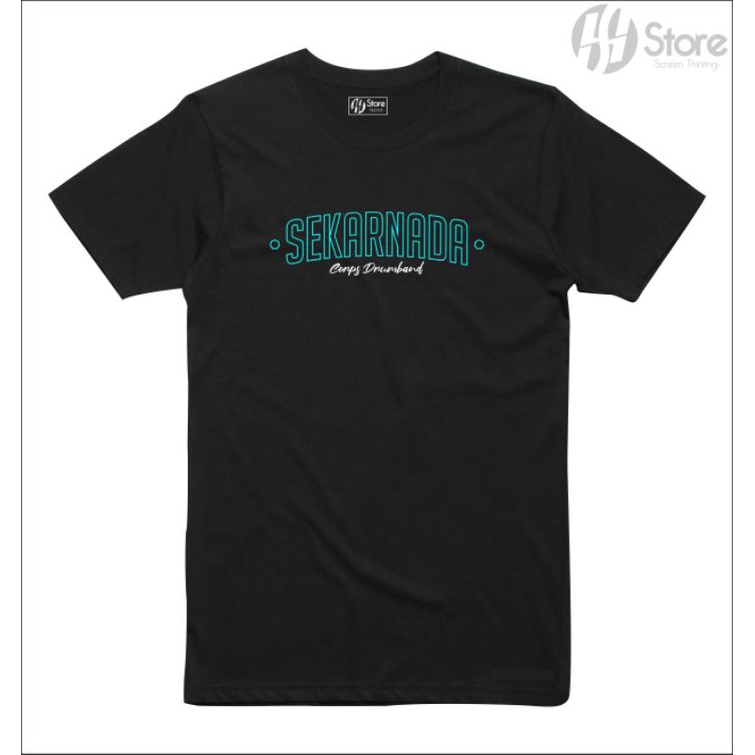 Pre Order SEKARNADA Corps Drumband Black T-shirt - Kaos Hitam