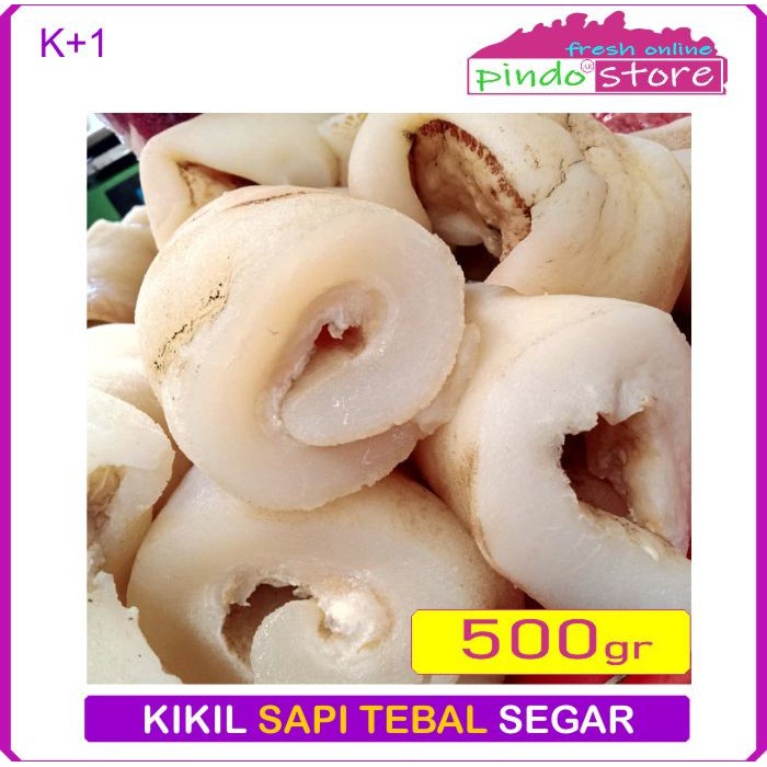

KIKIL SAPI TEBAL SEGAR/ KULIT SAPI BASAH TEBAL 500 GRAM