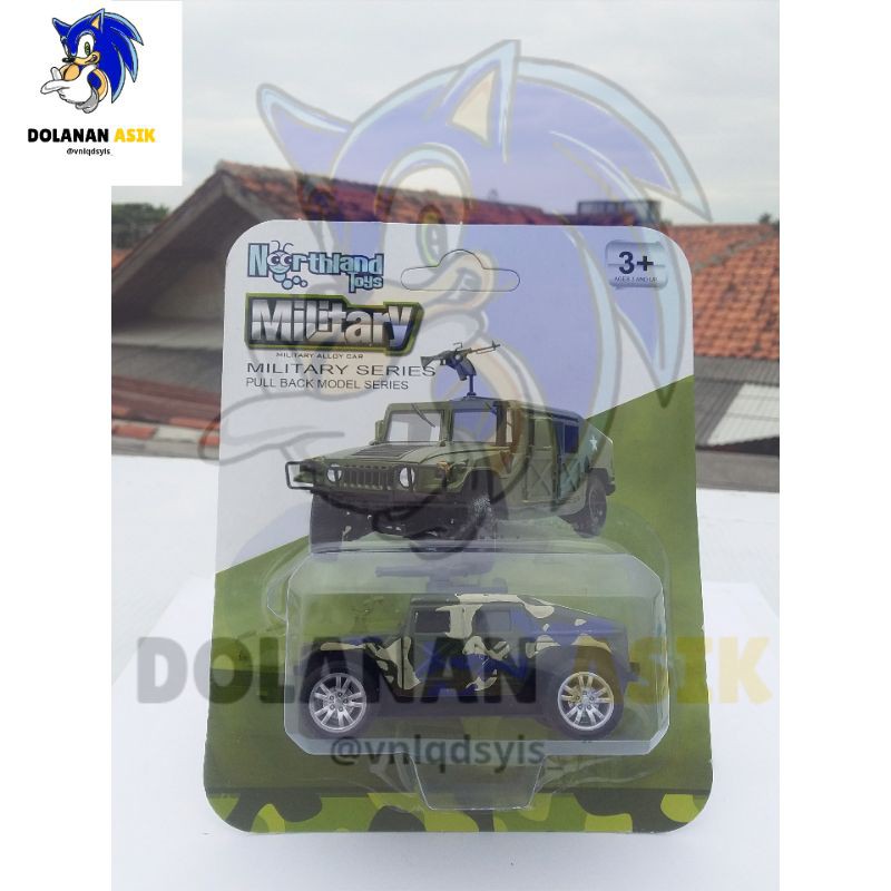 Northland Toys Military Alloy Car
