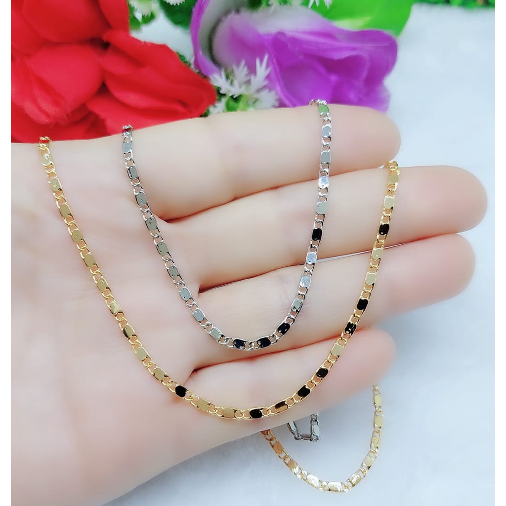 Xuping kalung rantai sisik naga perhiasan fashion (panjang 45cm)