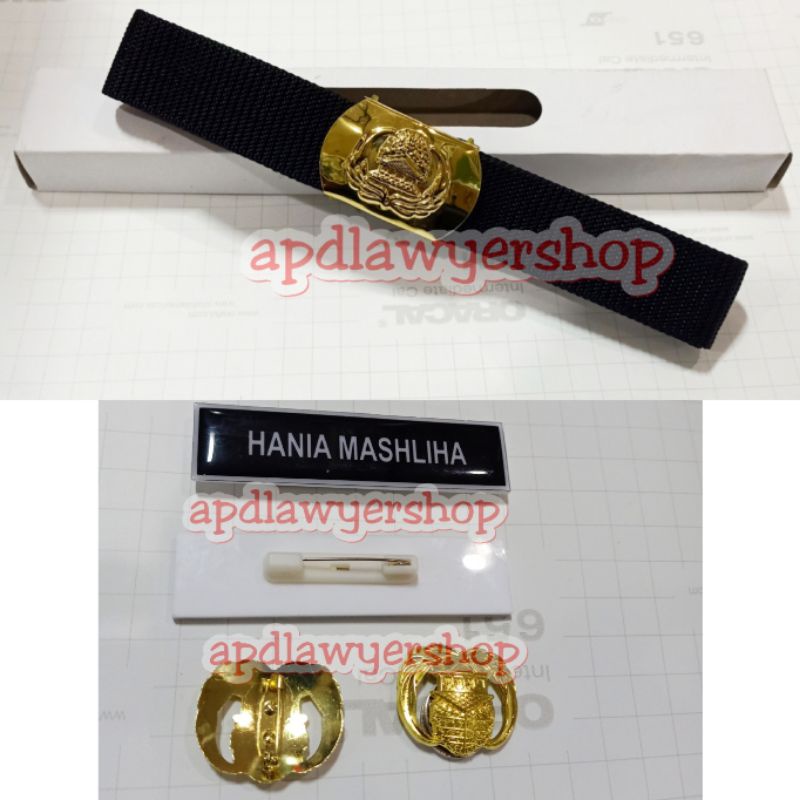 

PAKET HEMAT PAKET LENGKAP ASN NAME TAG PENITI,PIN KORPRI PENITI,BELT KORPRI BAHAN EXCLUSIVE