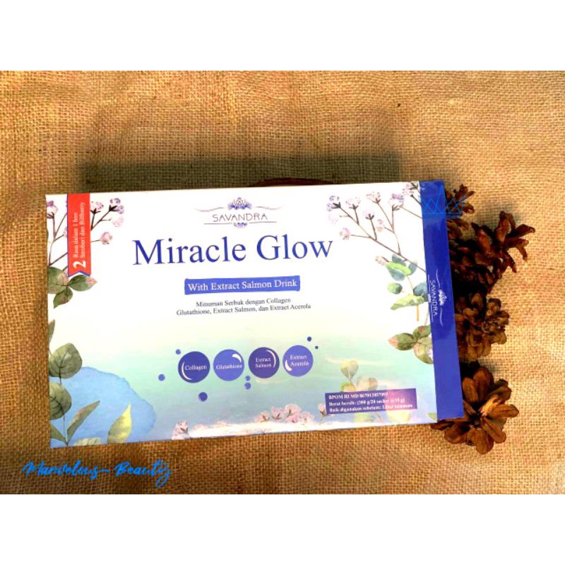 MIXED UP | Savandra Miracle Glow collagen with salmon kolagen drink