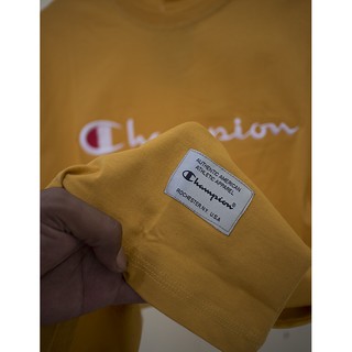  KAOS  BAJU TSHIRT UNISEX CHAMPION  SCRIPT TEE ORIGINAL 