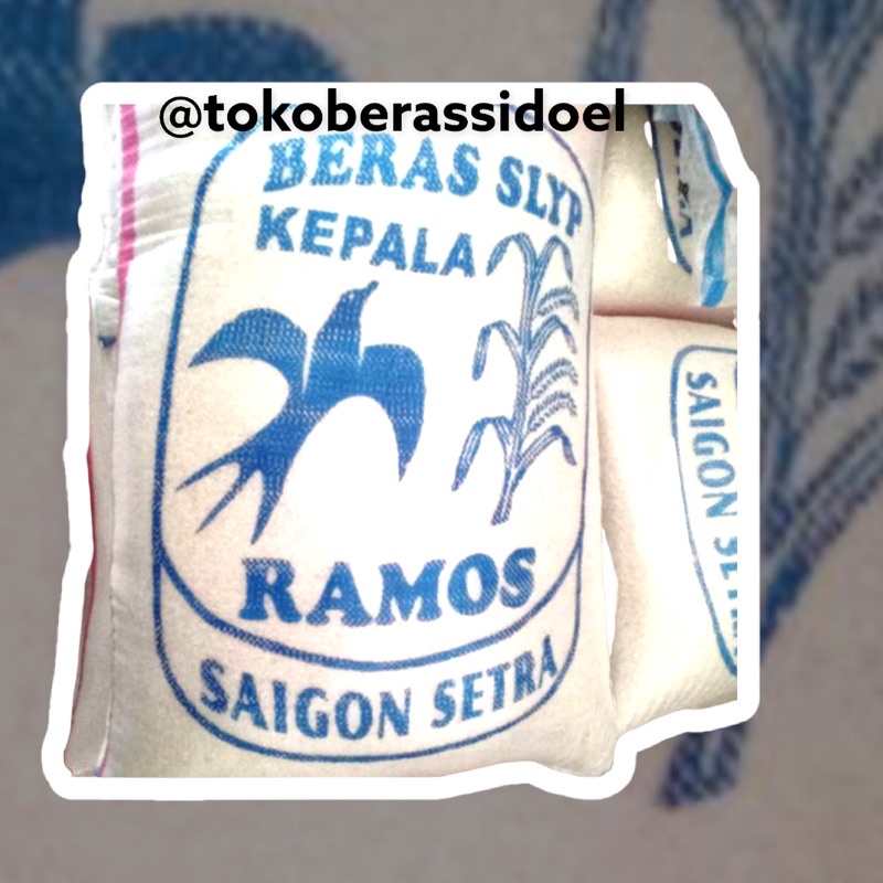 Beras Ramos Saigon Setra Ramos 50kg Murah Berkualitas.