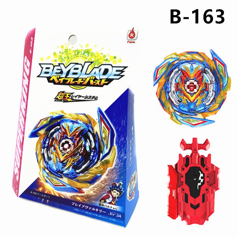 【Ready Stock！！】B-163 Booster Brave Valkyrie Evolution Beyblade  Burst/Superking/ Sparking Dengan Launcher Set Kid Toys