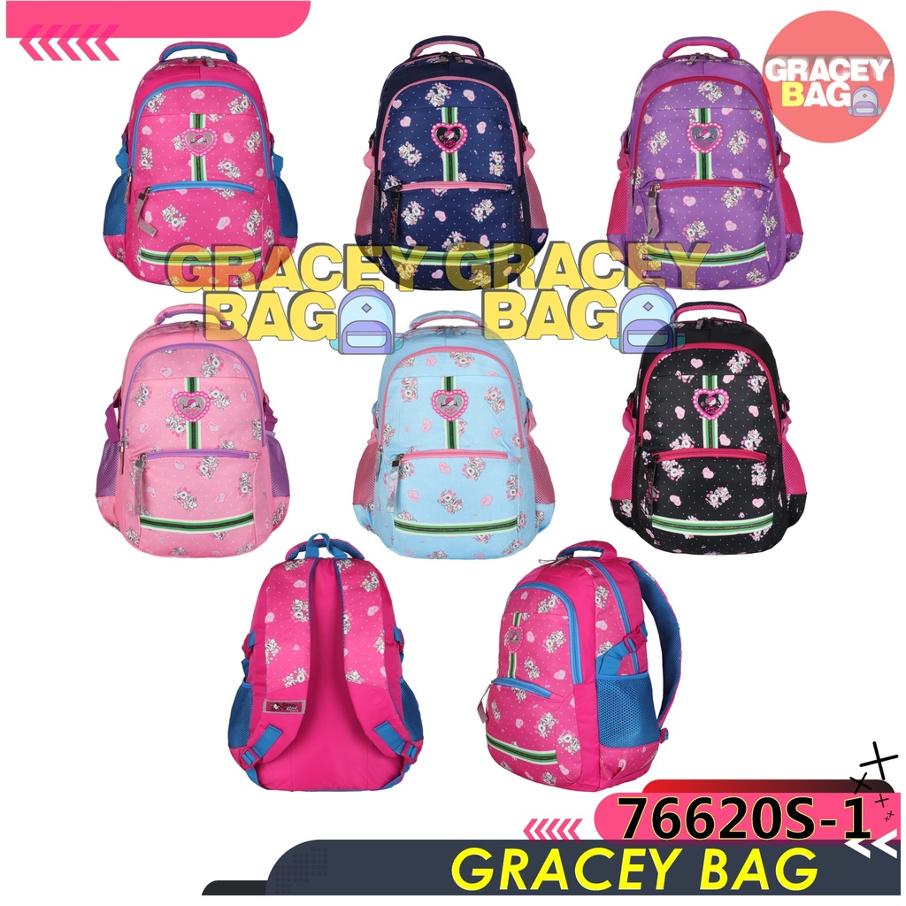 GB-76620S Tas Ransel Anak Perempuan / Remaja Silvergirl