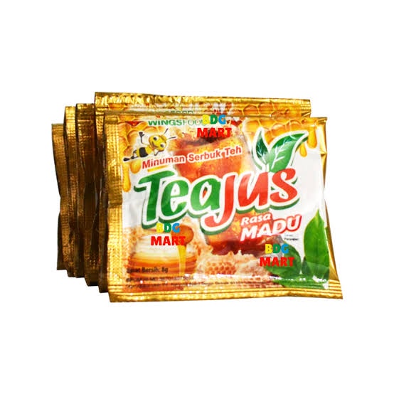 Tea Jus Teh Serbuk Minuman Sachet Renceng 10pcs Teajus