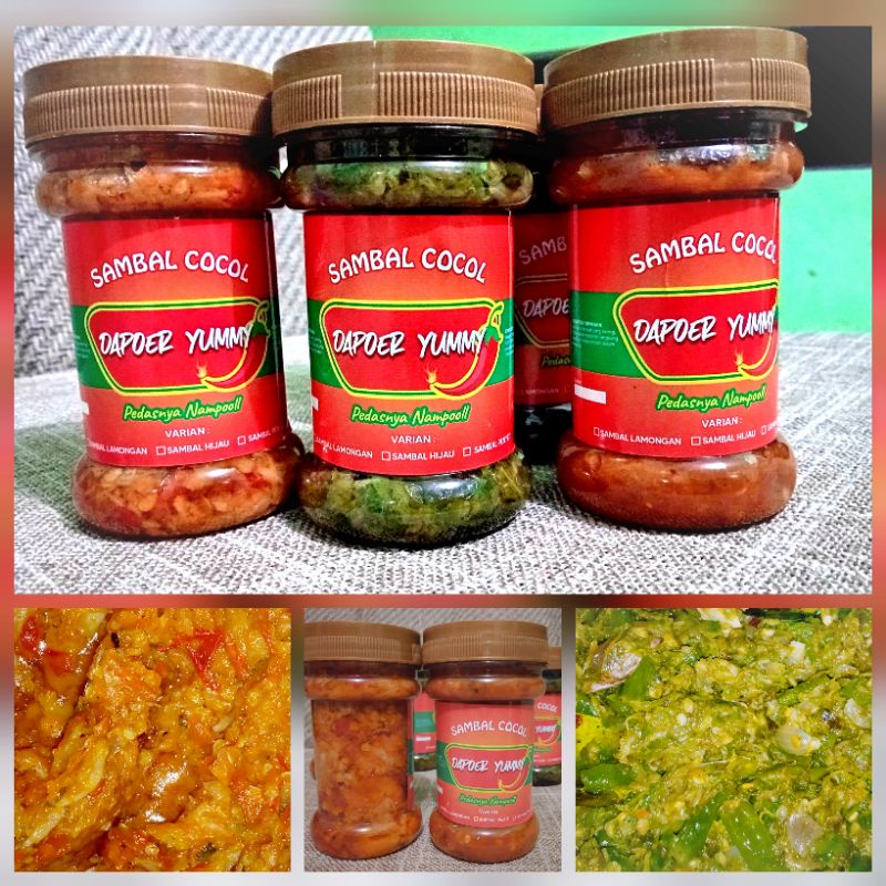 Jual Promo Sambal Penyet Padang Lamongan Sedap Enaak Cocol Yummy