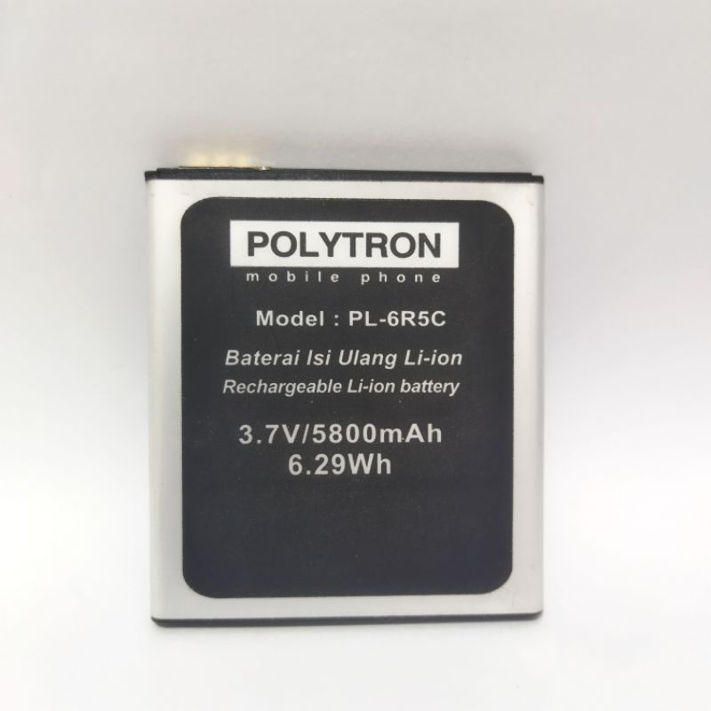 Baterai batre Polytron PL-6R5C original