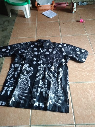 Batik Couple Keluarga Sania Ruffle Ori Ndoro Jowi Dnt Cendrawasih Abu