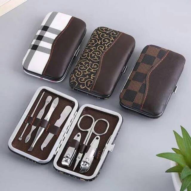 Gunting Kuku set 7pcs nail ART set ( manicure pedicure peralatan potong kuku)