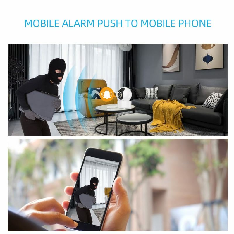 V380 PRO IP CAMERA WIRELESS SNOWMAN 2MP FULL HD 1080P ALL DAY COLORFULL NIGHT MODE BERWARNA CCTV WIRELESS