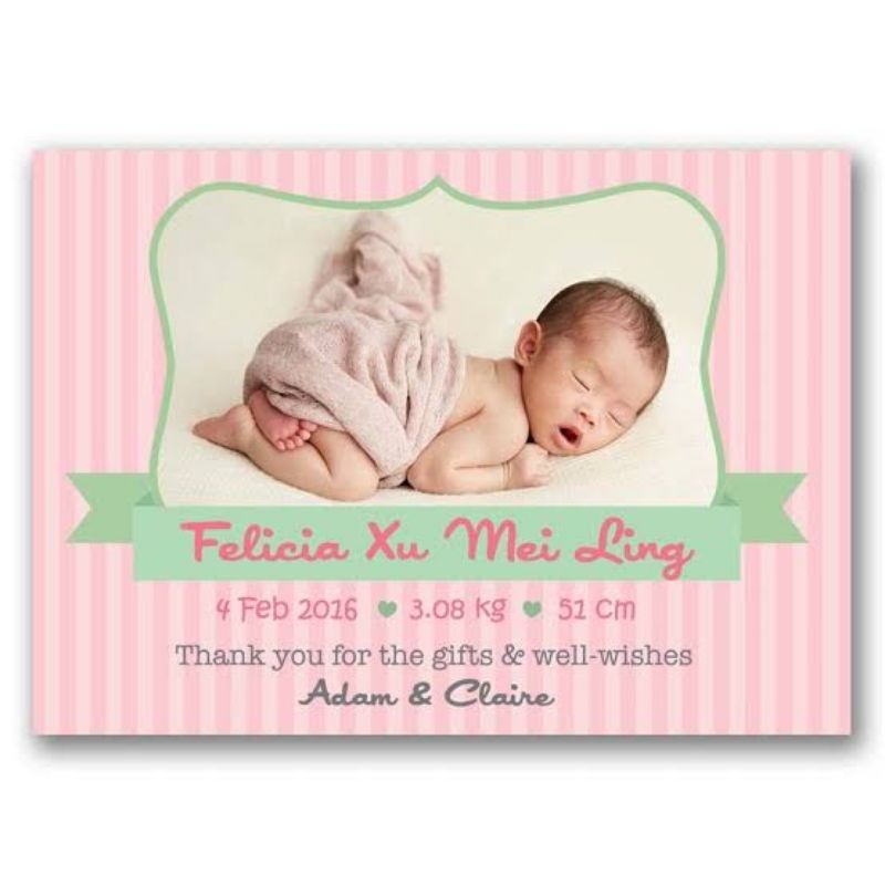 stiker baby one month / stiker hampers bayi satu 1 bulan