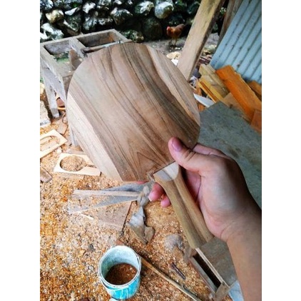 bat pingpong full kayu jati