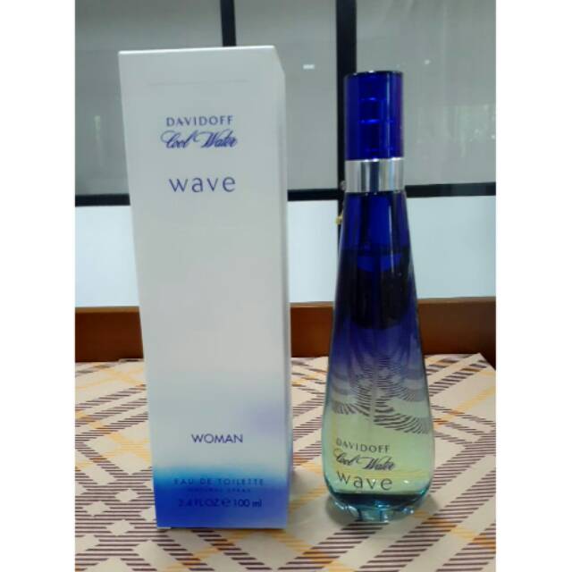 Parfum Davidoff Cool Water Wave 100 ml Asli Segel