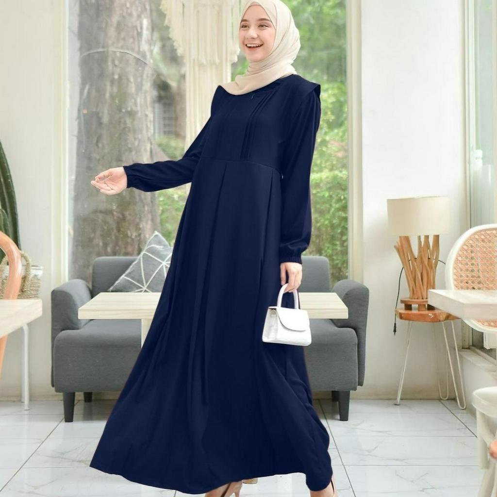 Demore Ryehana Maxy Gamis Rempel Cantik Shakila