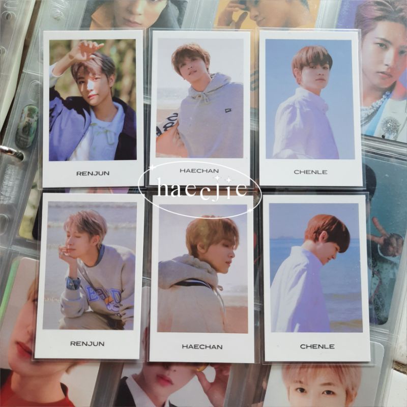 [SET] Official Photocard NCT 2020 Renjun Haechan Chenle From Home polaroid mini kolbuk resonance pt.