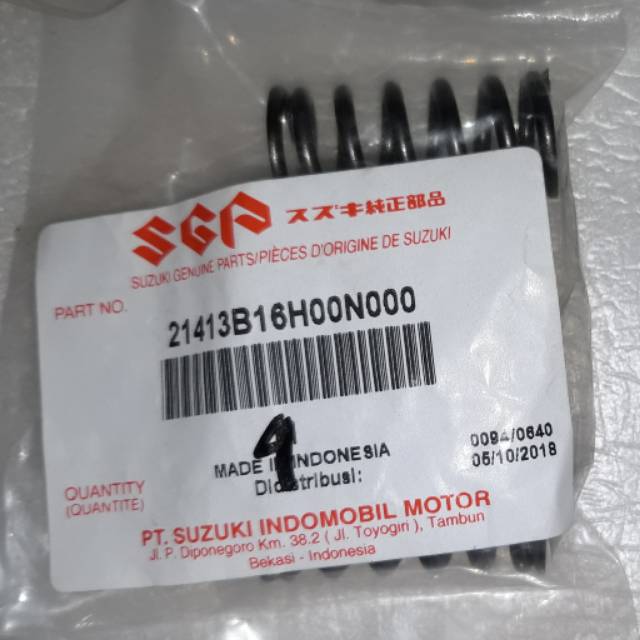 Per Kopling Shogun FL pnp Fu