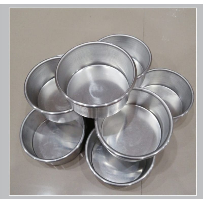 Cetakan Bolu Panggang Mini 7cm x tinggi 3cm isi 12pcs