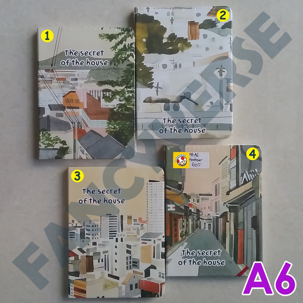 

Notebook Hardcover A6 City 6105 / Agenda Diary Notes Buku Catatan