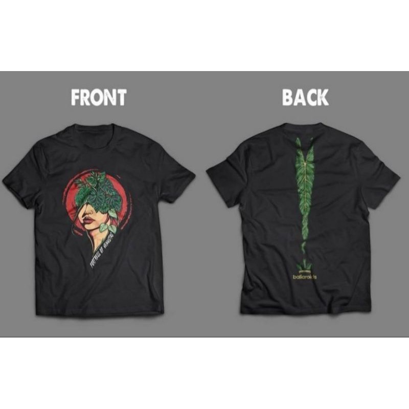 Kaos Tanaman Aroid Spiritus Sancti