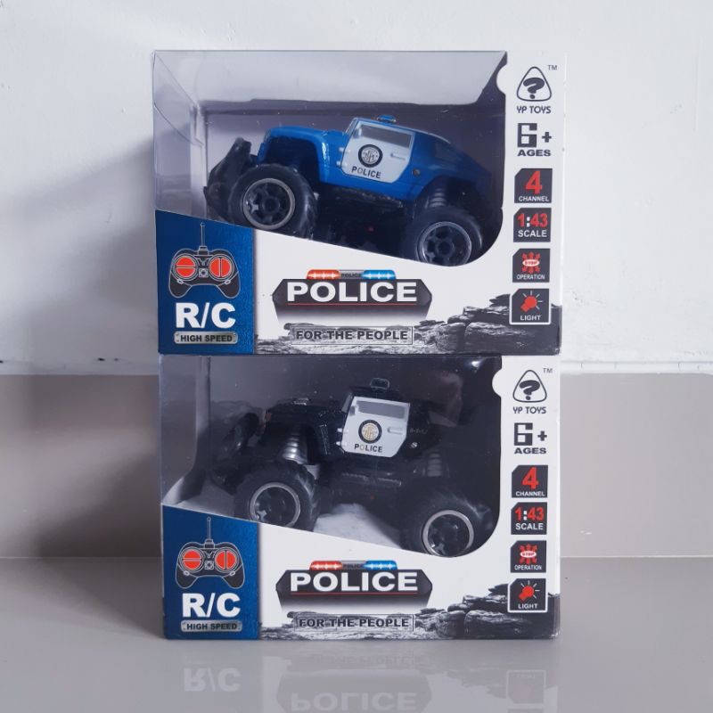 Rc Jeep Police Remote Control Murah - Mobil Polisi Remot Kontrol Anak