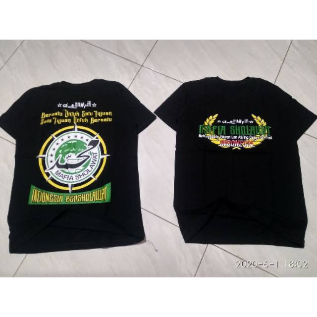 Kaos Mafia Sholawat Kaos Distro Anak Tanggung Shopee Indonesia