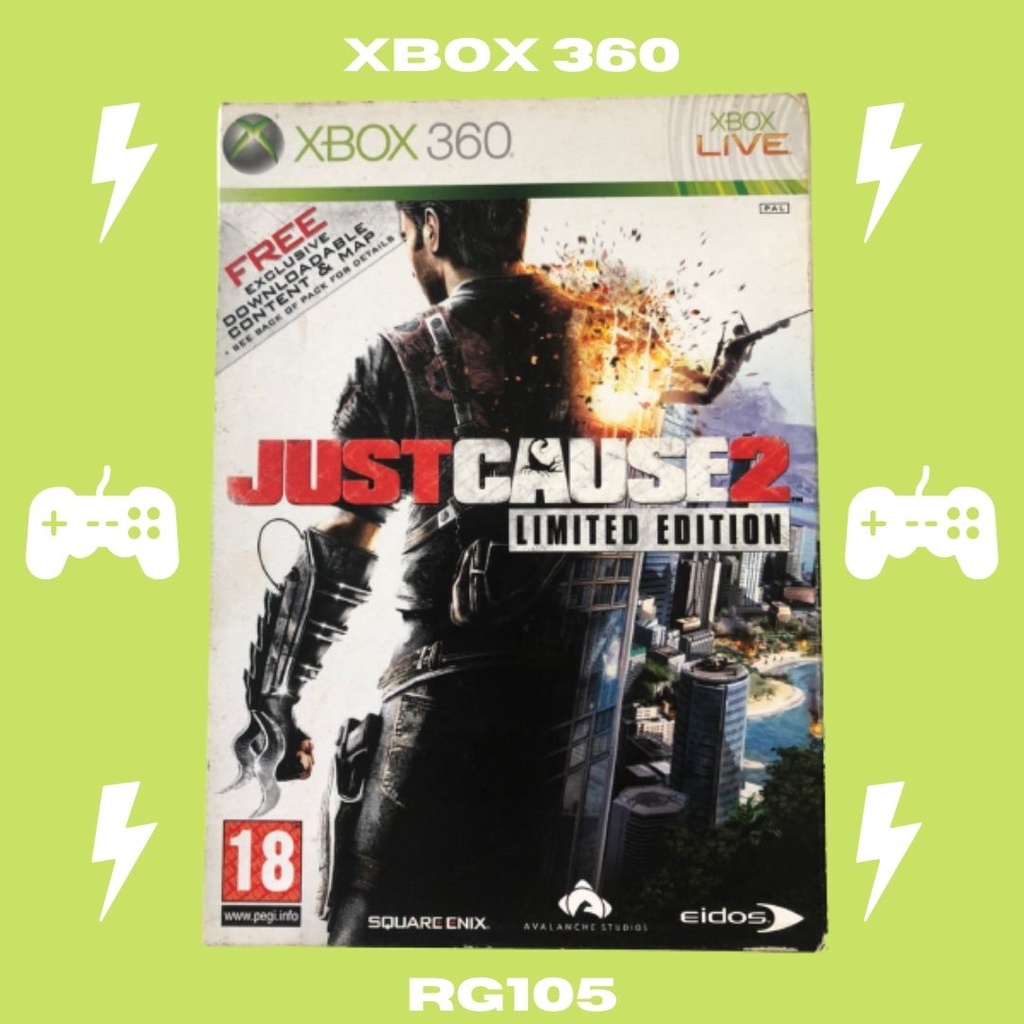Just Cause 2 Limited Edition - XBOX 360 CD Kaset Original BD
