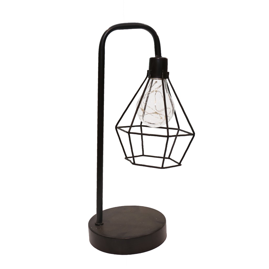 

JYSK Lampu Hias Nyttig Decorative Lamp Diamond Cage 12X15X32CM