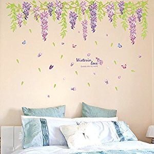 UPDATE HARGA DISKON SPESIAL WALL STIKER 60X90 XL8167 BIG PURPLE LAVENDER