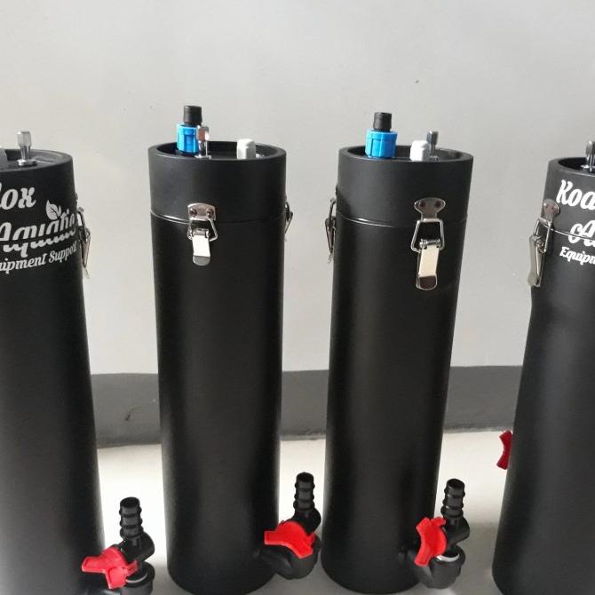 CANISTER DIY HANYA TABUNG DAN SELANG BENING DAN KONEKTOR SELANG