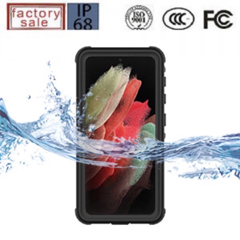 Redpepper Waterproof Shockproof Case Casing Cover IP68 for Samsung S21 Ultra