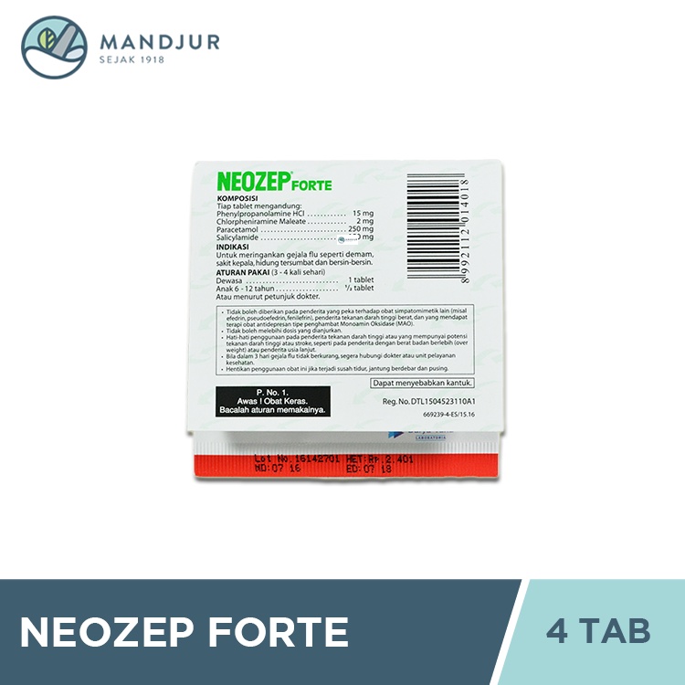 Neozep Forte - Obat Flu dan Hidung Tersumbat-2
