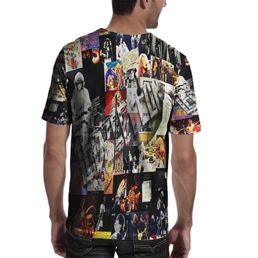Kaos Fullprint Led.Zeppelin Tshirt Bahan Polyester Jersey RARE T-SHIRT [BISA COD] New Casual Tees Fu