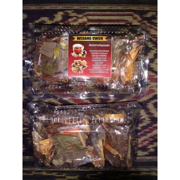 

Wedang uwuh plastik